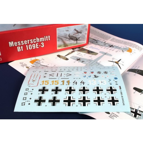 1/72 Messerschmitt BF 109E-3 Fighter 1/72 Messerschmitt BF 109E-3 Fighter