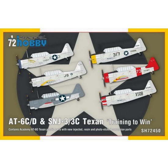 1/72 WWII AT-6C/D & SNJ-3/3C Texan Training to Win
