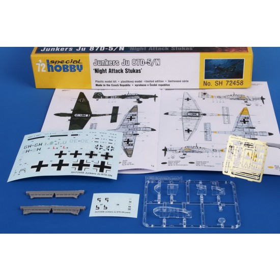 1/72 Junkers Ju 87D-5/N/D-8 Night Attack Stukas 1/72 Junkers Ju 87D-5/N/D-8 Night Attack Stukas