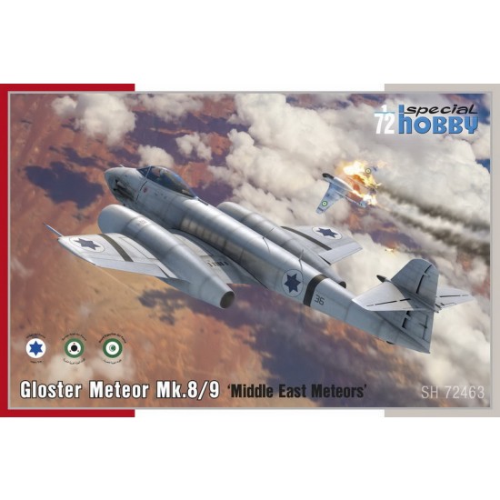 1/72 Post WWII Gloster Meteor Mk.8/9 Middle East Meteors 1/72 Post WWII Gloster Meteor Mk.8/9 Middle East Meteors
