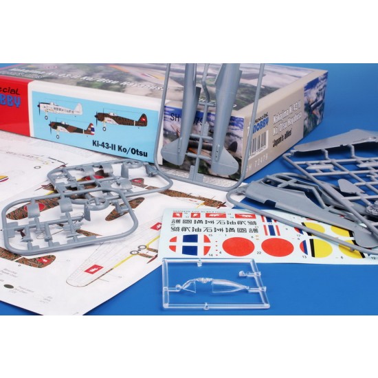 1/72 Nakajima Ki-43-II Ko/Otsu Japans Allies 1/72 Nakajima Ki-43-II Ko/Otsu Japans Allies
