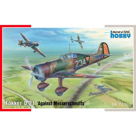 1/72 Fokker D.21 Fighter Against Messerschmitts 1/72 Fokker D.21 Fighter Against Messerschmitts