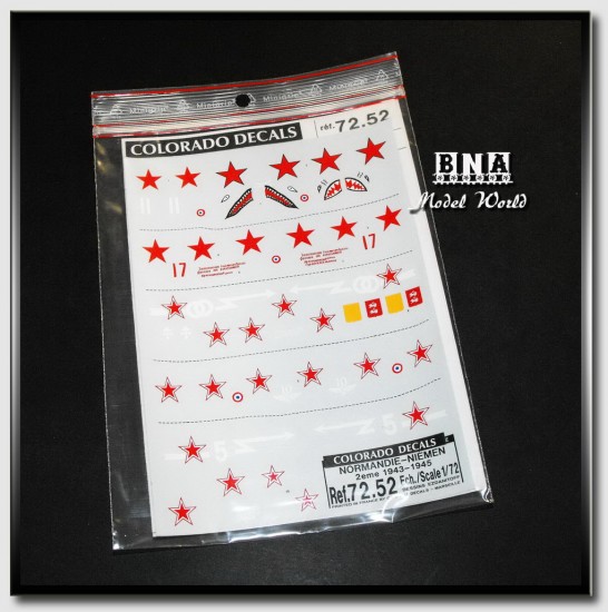 Decals for 1/72 Normandie-Niemen - 2nd Part Decals for 1/72 Normandie-Niemen - 2nd Part