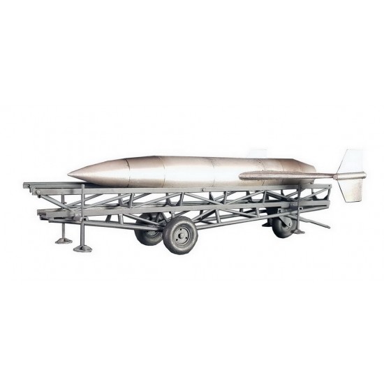 1/35 Anti-aircraft Missile Feuerlilie F-55 A-2 on Trolleys 1/35 Anti-aircraft Missile Feuerlilie F-55 A-2 on Trolleys