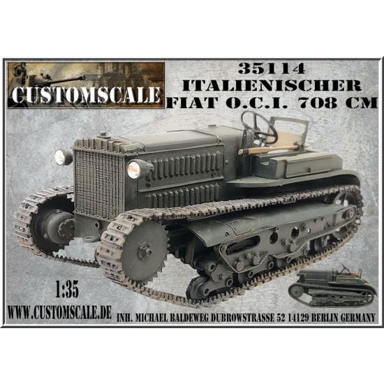 1/35 Italian Fiat O.C.I. 708CM 1/35 Italian Fiat O.C.I. 708CM