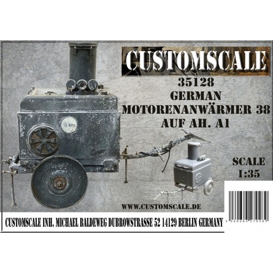 1/35 German Motorenanwarmer 38 auf Sd. A1 1/35 German Motorenanwarmer 38 auf Sd. A1