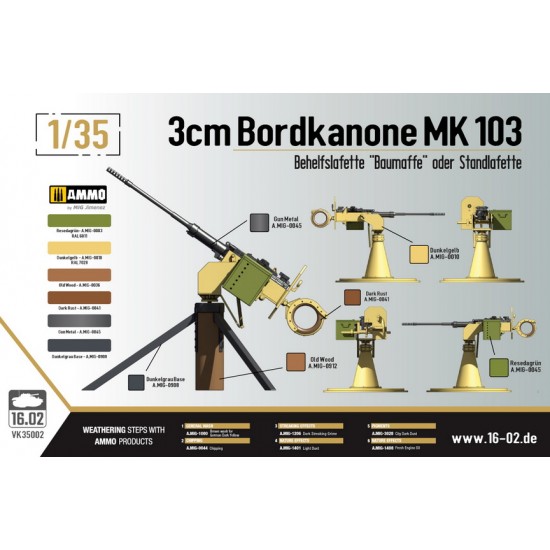1/35 3cm Bordkanone MK103 1/35 3cm Bordkanone MK103