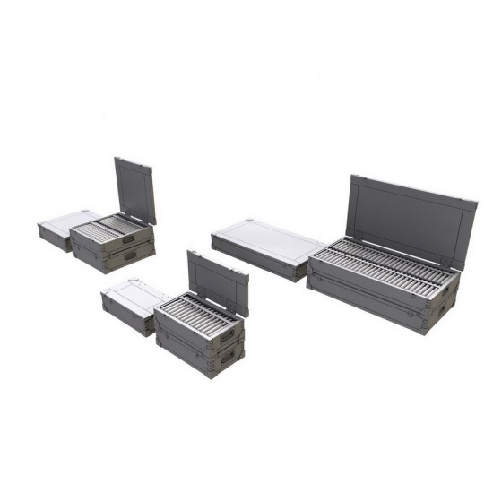 1/35 Ammoo Boxes for 3cm MK 103 & 3cm Flak 103/38 1/35 Ammoo Boxes for 3cm MK 103 & 3cm Flak 103/38