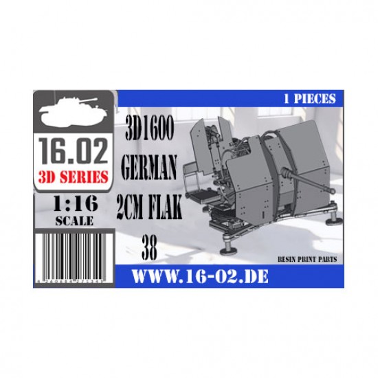 1/16 German 2cm Flak 38 1/16 German 2cm Flak 38