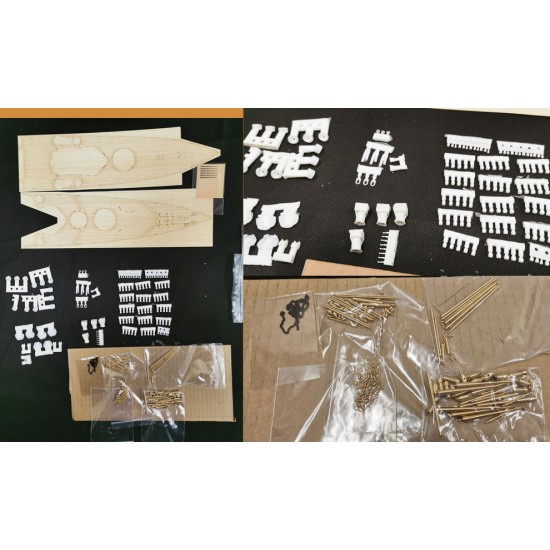 Upgrade Parts for 1/350 Pontos #35014F1 Tamiya HMS Duke of York 1943 Prince of Wales Upgrade Parts for 1/350 Pontos #35014F1 Tamiya HMS Duke of York 1943 Prince of Wales