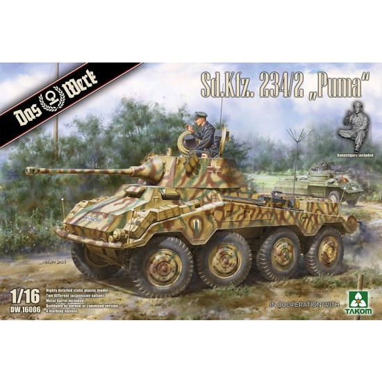 1/16 SdKfz. 234/2 Puma Schwerer Panzerspahwagen 1/16 SdKfz. 234/2 Puma Schwerer Panzerspahwagen