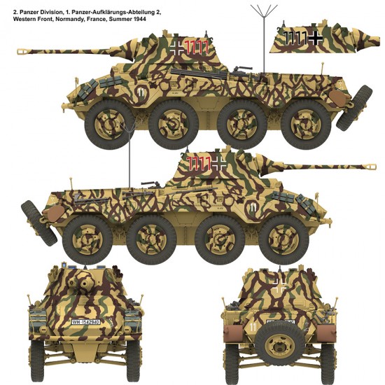1/16 SdKfz. 234/2 Puma Schwerer Panzerspahwagen 1/16 SdKfz. 234/2 Puma Schwerer Panzerspahwagen