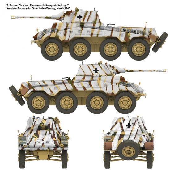 1/16 SdKfz. 234/2 Puma Schwerer Panzerspahwagen 1/16 SdKfz. 234/2 Puma Schwerer Panzerspahwagen