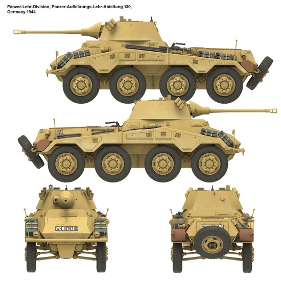 1/16 SdKfz. 234/2 Puma Schwerer Panzerspahwagen 1/16 SdKfz. 234/2 Puma Schwerer Panzerspahwagen