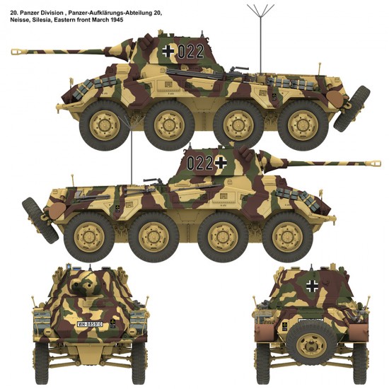 1/16 SdKfz. 234/2 Puma Schwerer Panzerspahwagen 1/16 SdKfz. 234/2 Puma Schwerer Panzerspahwagen