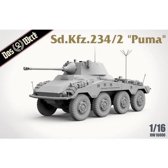 1/16 SdKfz. 234/2 Puma Schwerer Panzerspahwagen 1/16 SdKfz. 234/2 Puma Schwerer Panzerspahwagen