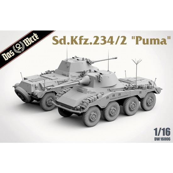 1/16 SdKfz. 234/2 Puma Schwerer Panzerspahwagen 1/16 SdKfz. 234/2 Puma Schwerer Panzerspahwagen