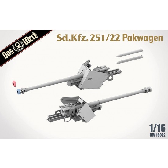 1/16 SdKfz.251/22 Ausf.D Pakwagen Half-track Armoured Personnel Carrier 1/16 SdKfz.251/22 Ausf.D Pakwagen Half-track Armoured Personnel Carrier