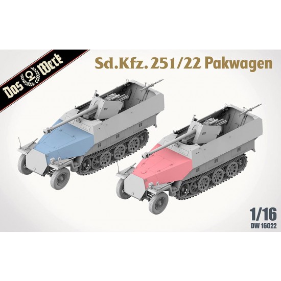 1/16 SdKfz.251/22 Ausf.D Pakwagen Half-track Armoured Personnel Carrier 1/16 SdKfz.251/22 Ausf.D Pakwagen Half-track Armoured Personnel Carrier