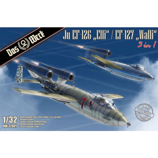 1/32 Ju EF-126 Elli / EF-127 Walli (3 in 1) 1/32 Ju EF-126 Elli / EF-127 Walli (3 in 1)