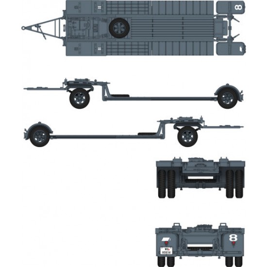 1/35 Sonderanhanger 115 10 Ton Tank Trailer 1/35 Sonderanhanger 115 10 Ton Tank Trailer