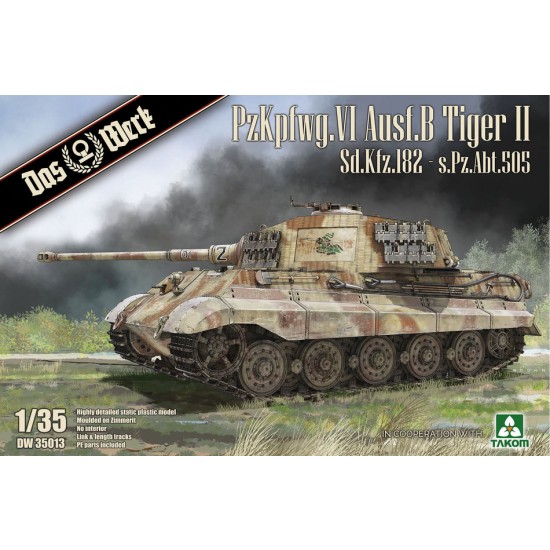 1/35 PzKpfwg. VI Ausf.B Tiger II SdKfz.182 - sPzAbt.505 1/35 PzKpfwg. VI Ausf.B Tiger II SdKfz.182 - sPzAbt.505