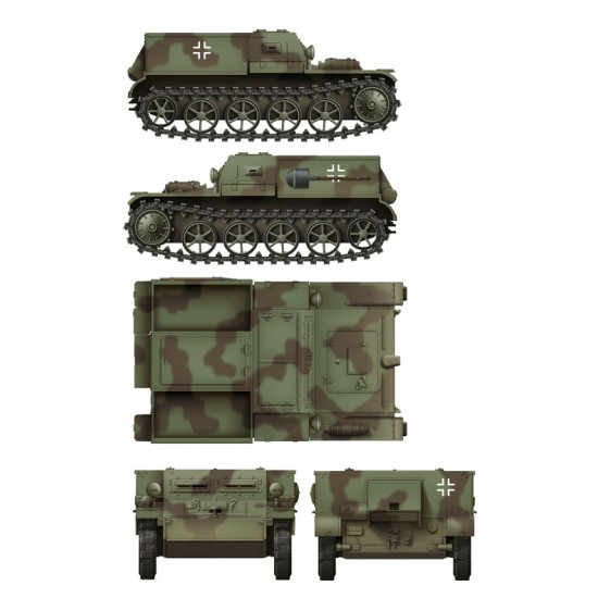 1/35 Gepanzerter Munitionsschlepper VK3.02 1/35 Gepanzerter Munitionsschlepper VK3.02