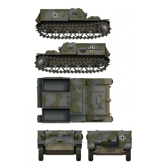 1/35 Gepanzerter Munitionsschlepper VK3.02 1/35 Gepanzerter Munitionsschlepper VK3.02