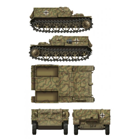 1/35 Gepanzerter Munitionsschlepper VK3.02 1/35 Gepanzerter Munitionsschlepper VK3.02