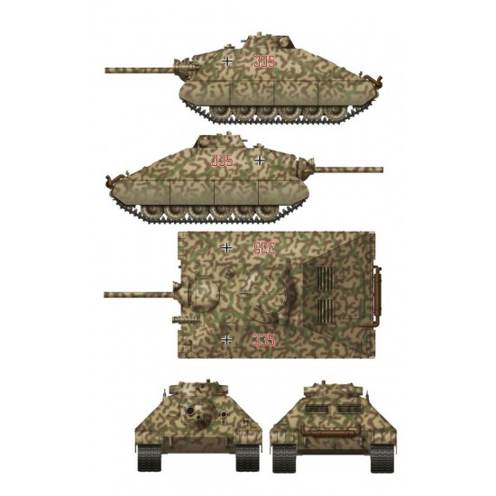 1/35 Schwerer kleiner Panzerkampfwagen Heavy Tank Project 1944 (2in1) 1/35 Schwerer kleiner Panzerkampfwagen Heavy Tank Project 1944 (2in1)
