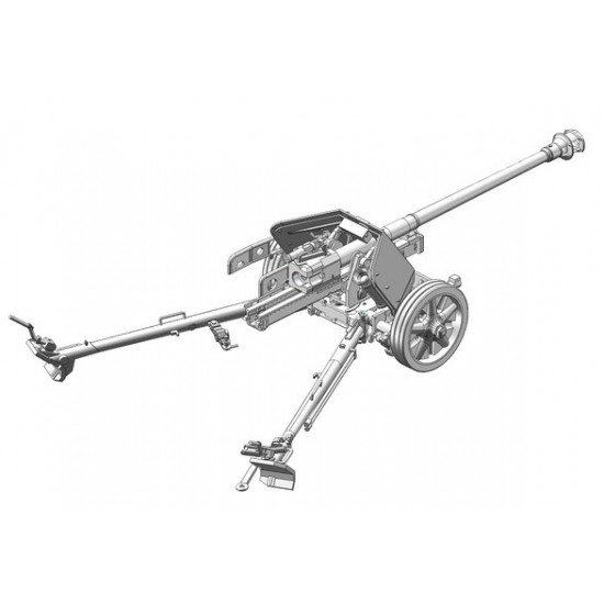 1/35 German 7.5cm Pak40 with 4 Figures 1/35 German 7.5cm Pak40 with 4 Figures
