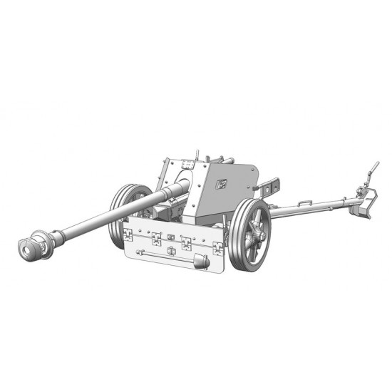 1/35 German 7.5cm Pak40 with 4 Figures 1/35 German 7.5cm Pak40 with 4 Figures