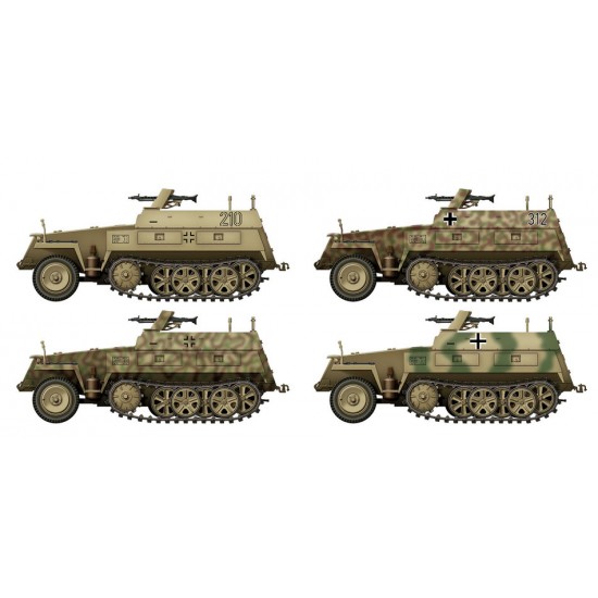 1/35 le.SPW SdKfz.250/1 Ausf.B (neu) Light Armoured Personnel Carrier 1/35 le.SPW SdKfz.250/1 Ausf.B (neu) Light Armoured Personnel Carrier