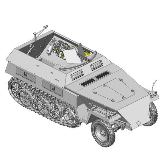 1/35 le.SPW SdKfz.250/1 Ausf.B (neu) Light Armoured Personnel Carrier 1/35 le.SPW SdKfz.250/1 Ausf.B (neu) Light Armoured Personnel Carrier