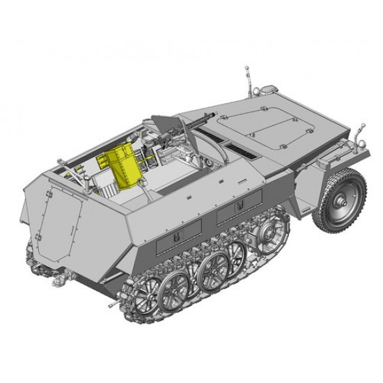 1/35 le.SPW SdKfz.250/1 Ausf.B (neu) Light Armoured Personnel Carrier 1/35 le.SPW SdKfz.250/1 Ausf.B (neu) Light Armoured Personnel Carrier