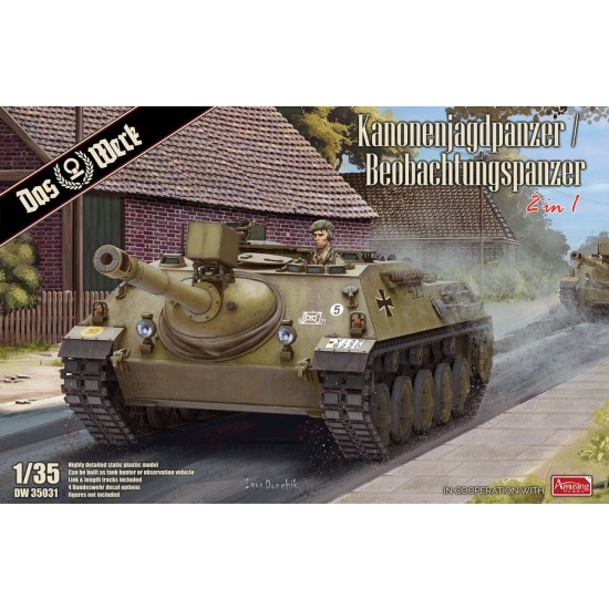 1/35 90mm Kanonenjagdpanzer (Jagdpanzer)/Beobachtungspanzer 1/35 90mm Kanonenjagdpanzer (Jagdpanzer)/Beobachtungspanzer