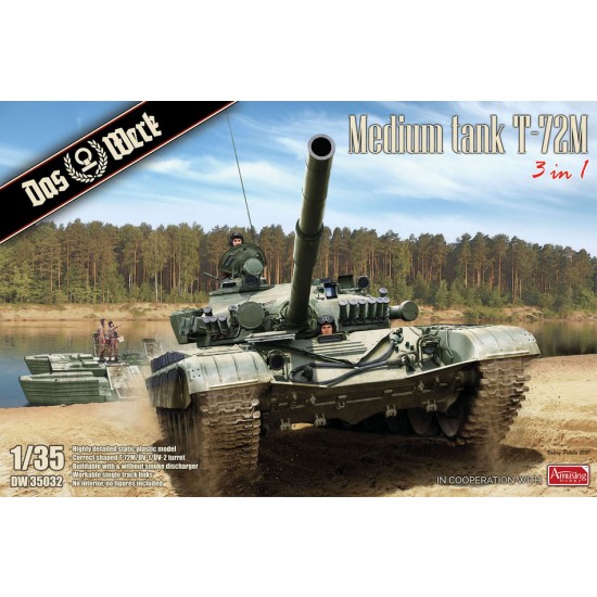 1/35 NVA/Hungarian/Hungarian/Iraqui T-72M Medium Tank 1/35 NVA/Hungarian/Hungarian/Iraqui T-72M Medium Tank