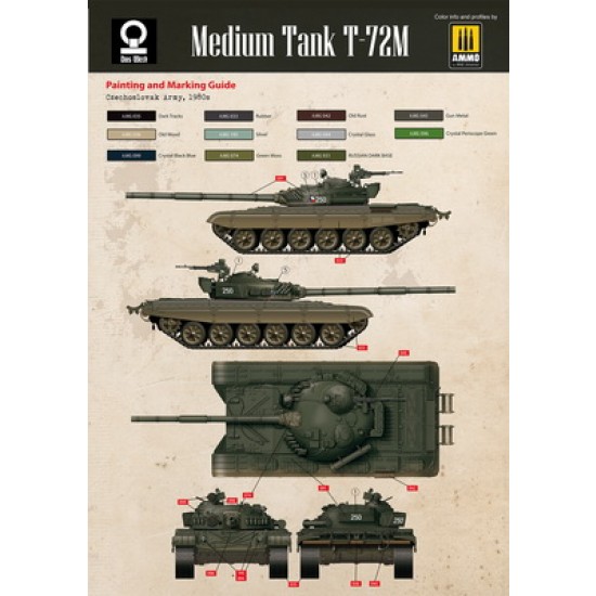 1/35 NVA/Hungarian/Hungarian/Iraqui T-72M Medium Tank 1/35 NVA/Hungarian/Hungarian/Iraqui T-72M Medium Tank