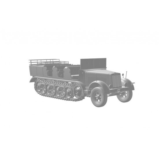 1/35 Sd.Kfz.7, mtl. Zgkrwg. 8t w/Crews 1/35 Sd.Kfz.7, mtl. Zgkrwg. 8t w/Crews