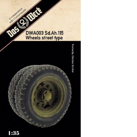 1/35 Weighted Tyres for SdAh.115 (street pattern)
