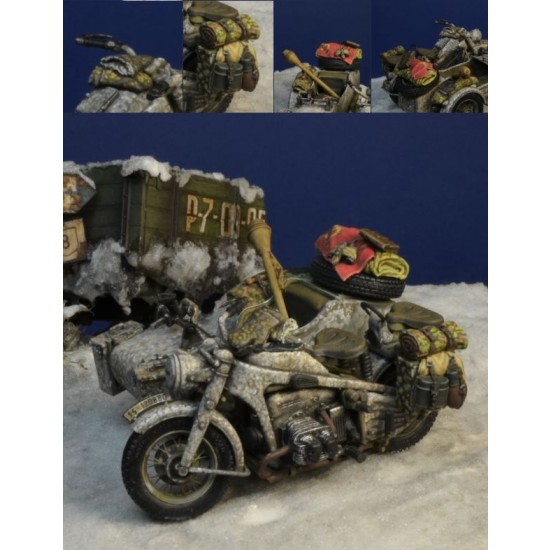 1/35 Zundapp KS 750 Winter Accessories 1/35 Zundapp KS 750 Winter Accessories