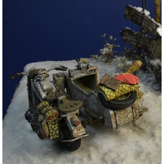 1/35 Zundapp KS 750 Winter Accessories 1/35 Zundapp KS 750 Winter Accessories