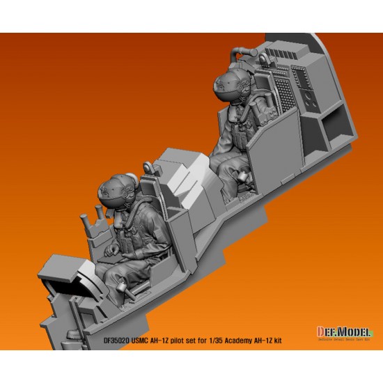 1/35 USMC AH-1Z Viper Pilot set for Academy kits 1/35 USMC AH-1Z Viper Pilot set for Academy kits