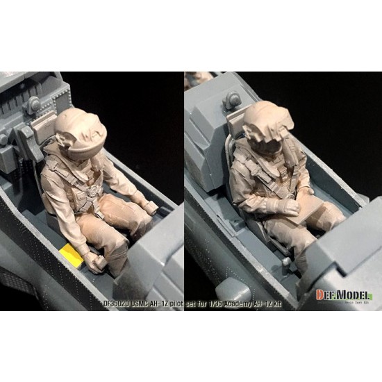 1/35 USMC AH-1Z Viper Pilot set for Academy kits 1/35 USMC AH-1Z Viper Pilot set for Academy kits