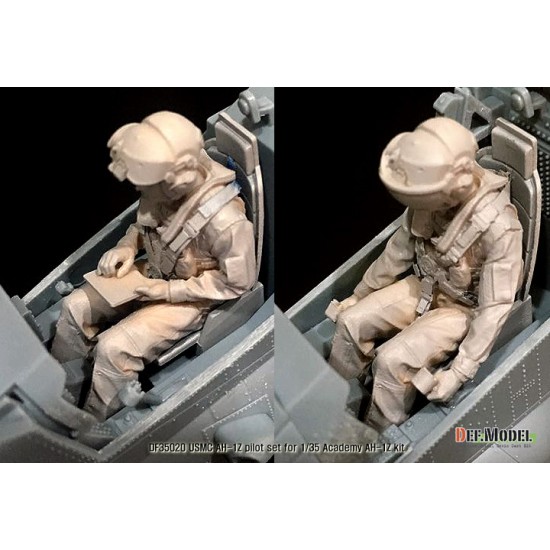 1/35 USMC AH-1Z Viper Pilot set for Academy kits 1/35 USMC AH-1Z Viper Pilot set for Academy kits