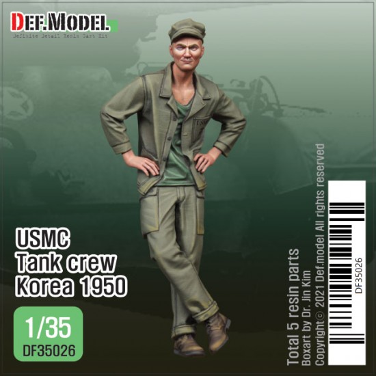 1/35 USMC Tank Crew, Korea War 1950 1/35 USMC Tank Crew, Korea War 1950