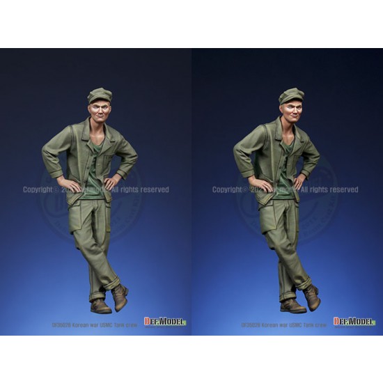 1/35 USMC Tank Crew, Korea War 1950 1/35 USMC Tank Crew, Korea War 1950