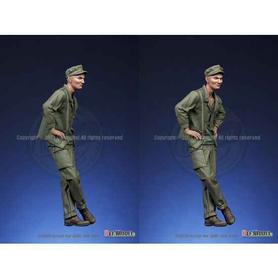 1/35 USMC Tank Crew, Korea War 1950 1/35 USMC Tank Crew, Korea War 1950