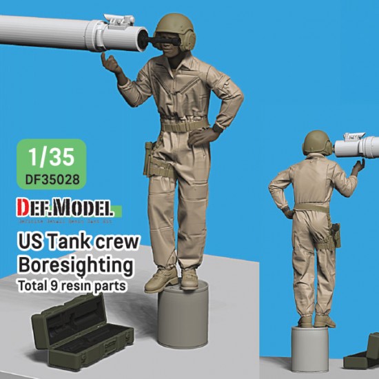 1/35 US M1 Tank Crew Boresighting w/3D M27A3 Boresight 1/35 US M1 Tank Crew Boresighting w/3D M27A3 Boresight