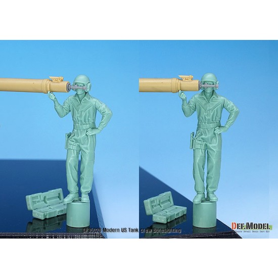 1/35 US M1 Tank Crew Boresighting w/3D M27A3 Boresight 1/35 US M1 Tank Crew Boresighting w/3D M27A3 Boresight
